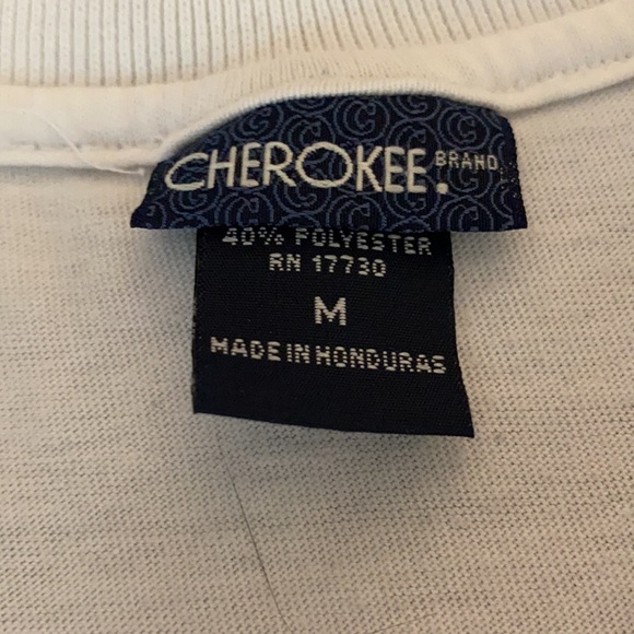 White short sleeve, pocket on front, polo shirt - Picture 2 of 4